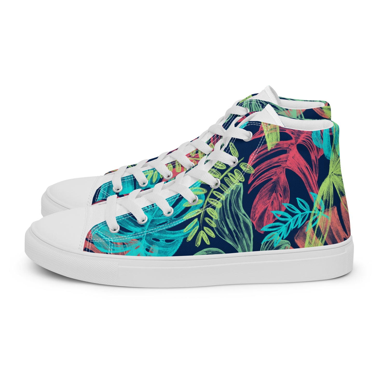 Men’s high top canvas shoes