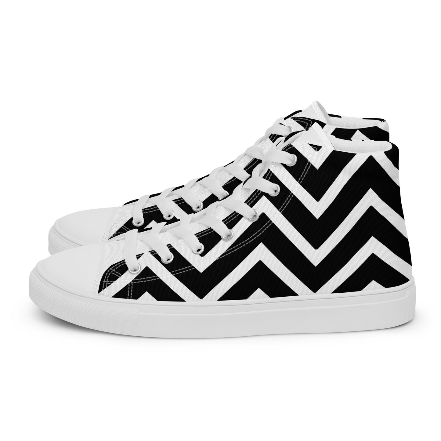 Men’s high top canvas shoes