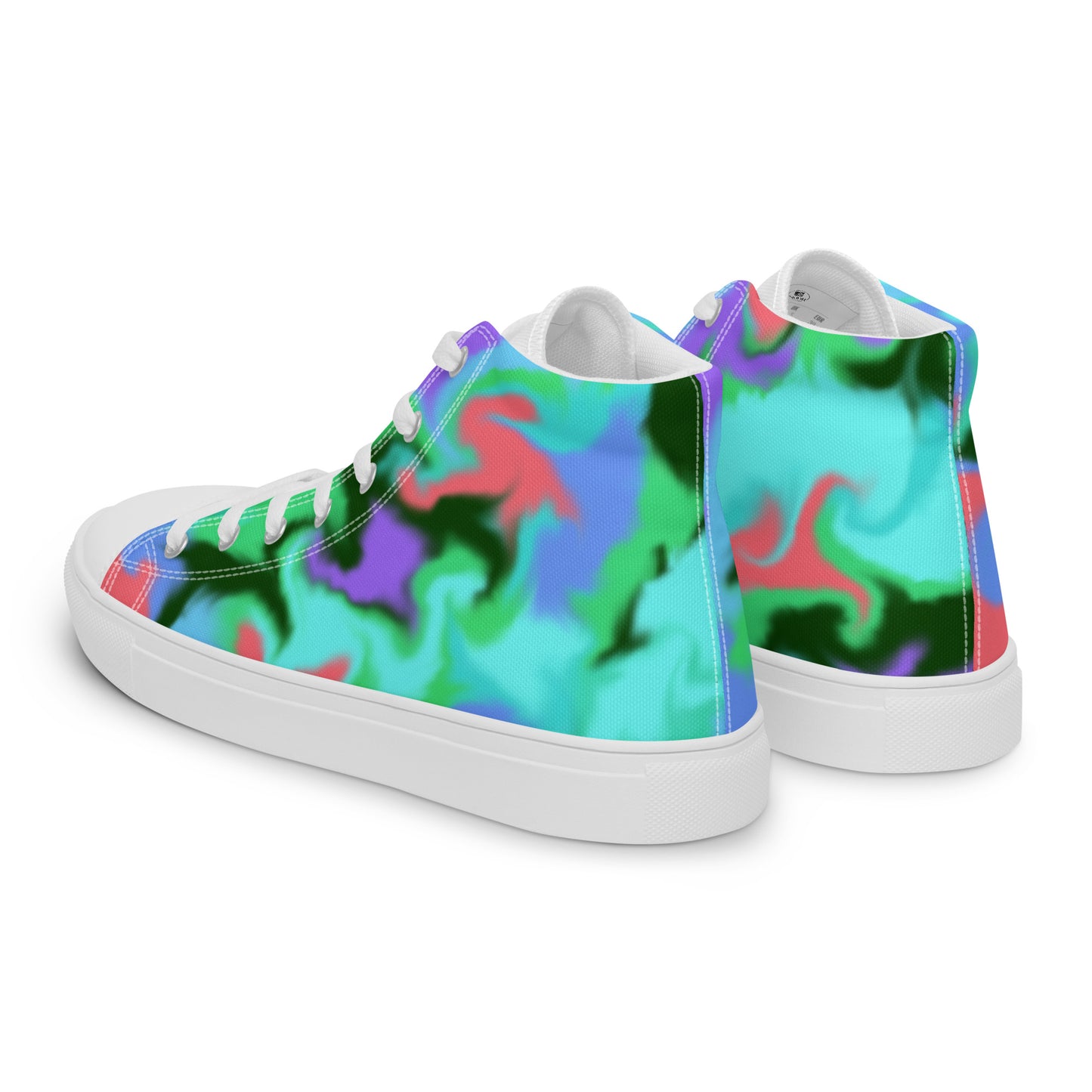 Men’s high top canvas shoes