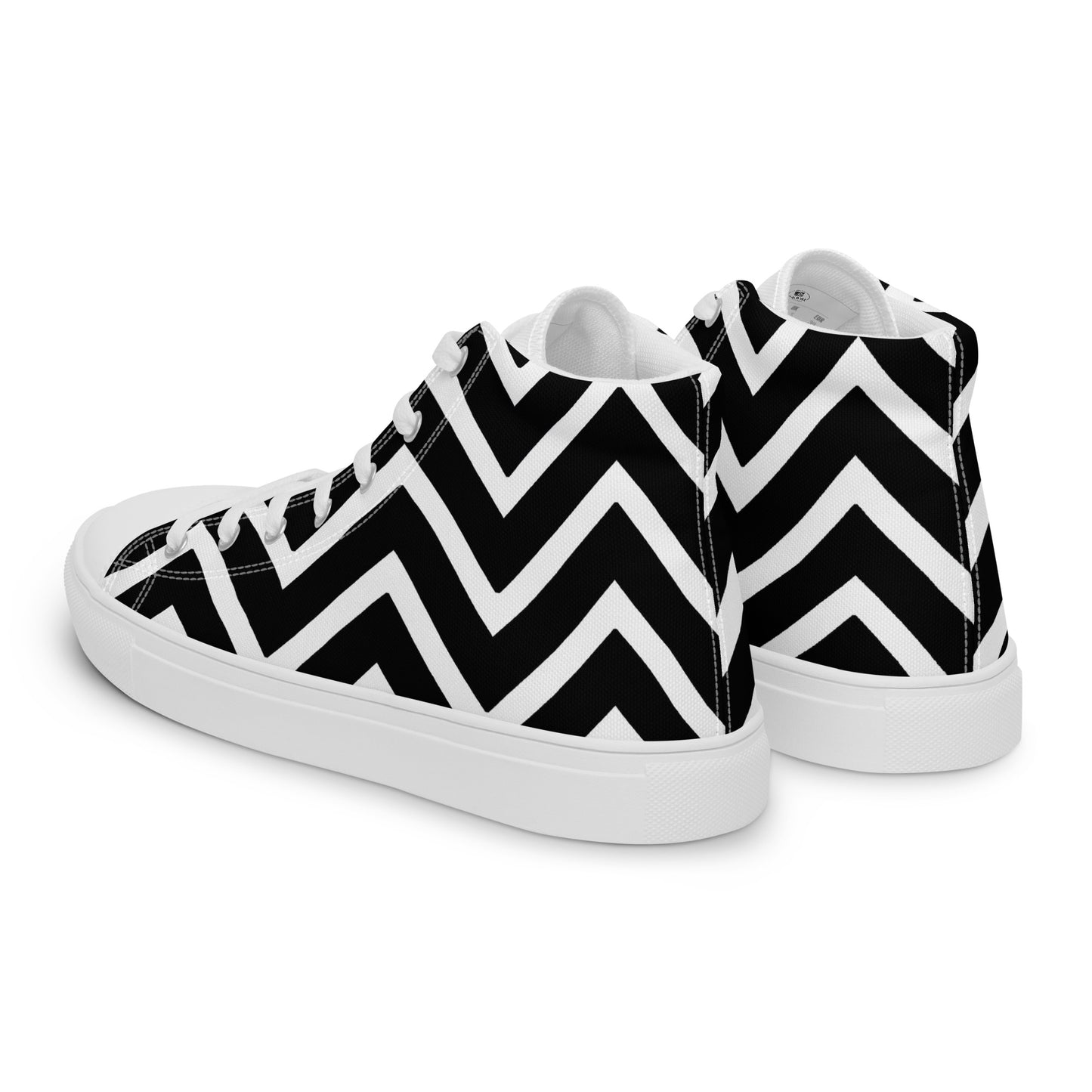 Men’s high top canvas shoes