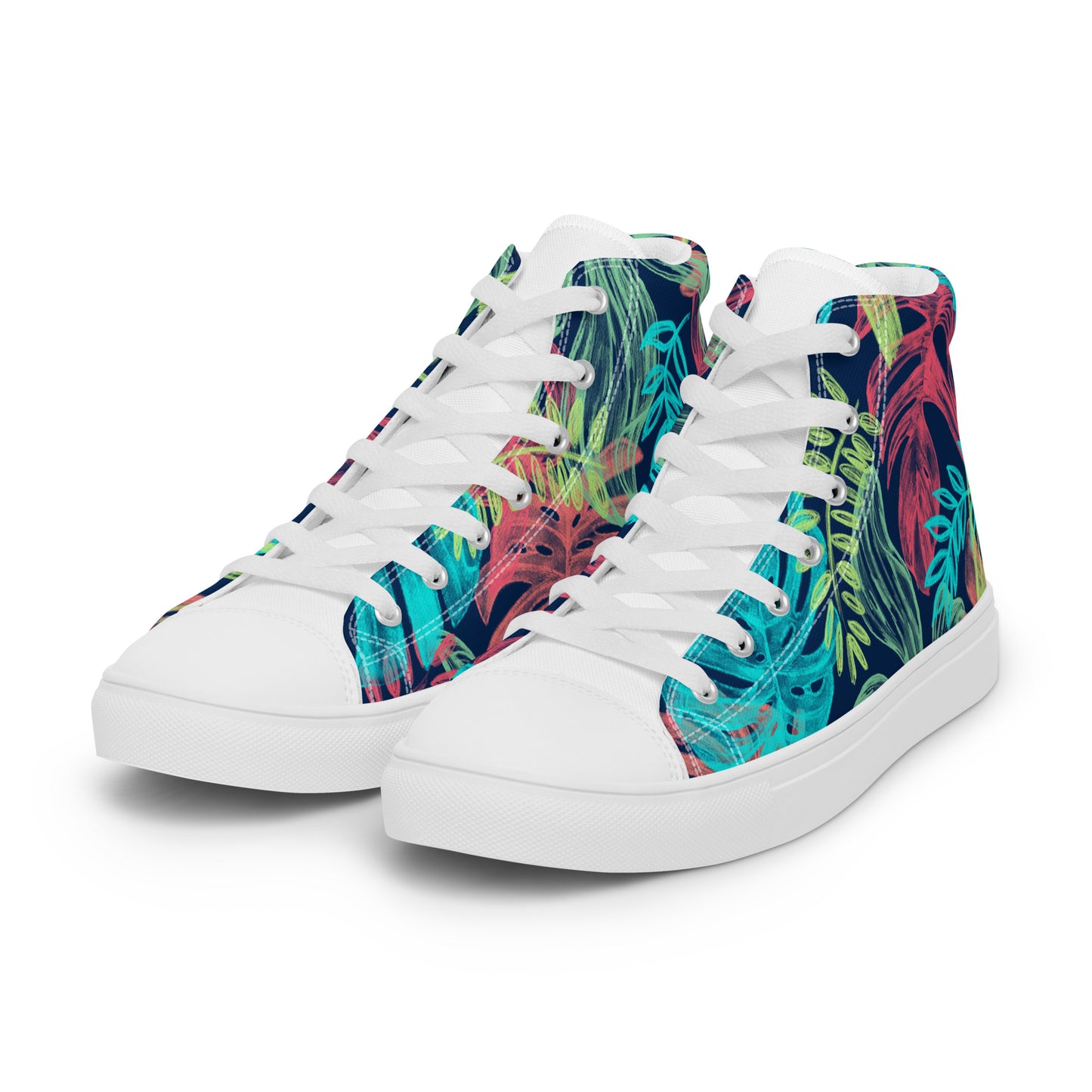 Men’s high top canvas shoes