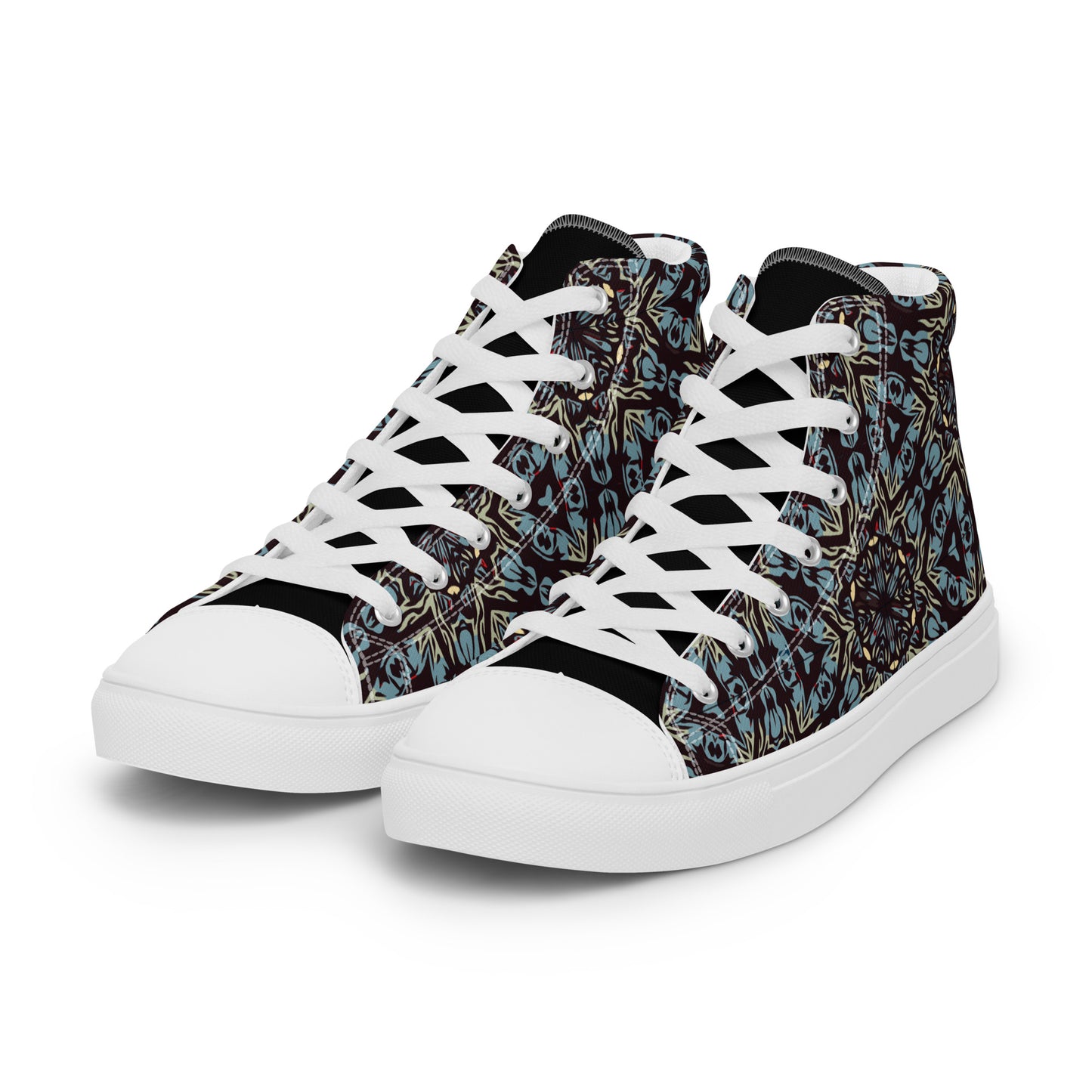 Men’s high top canvas shoes