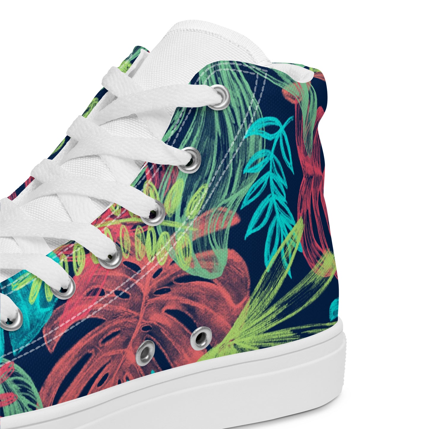 Men’s high top canvas shoes