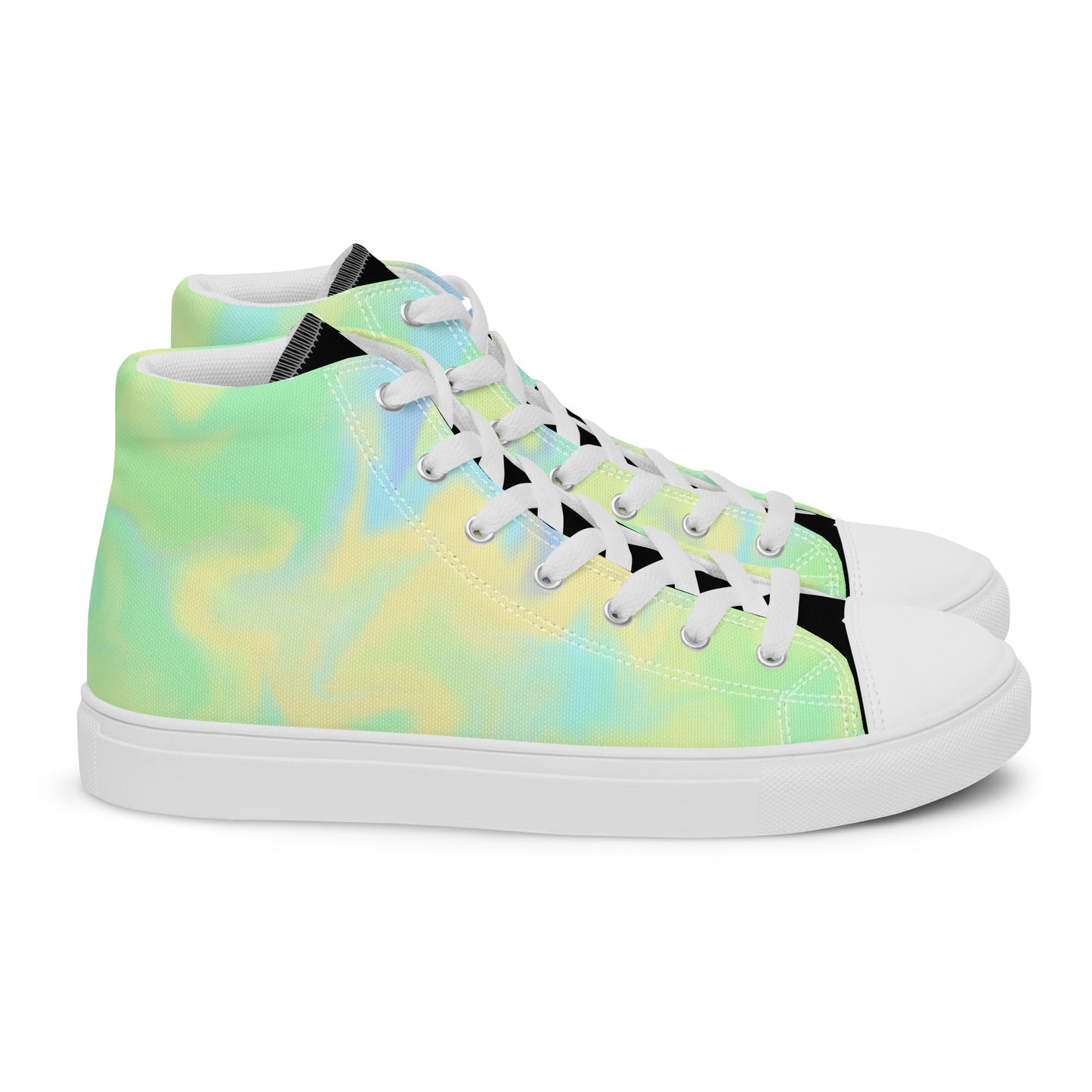 Men’s high top canvas shoes