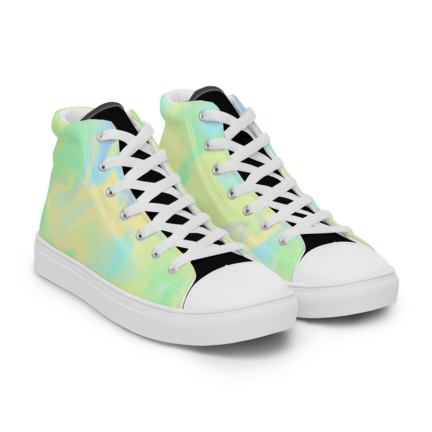Men’s high top canvas shoes