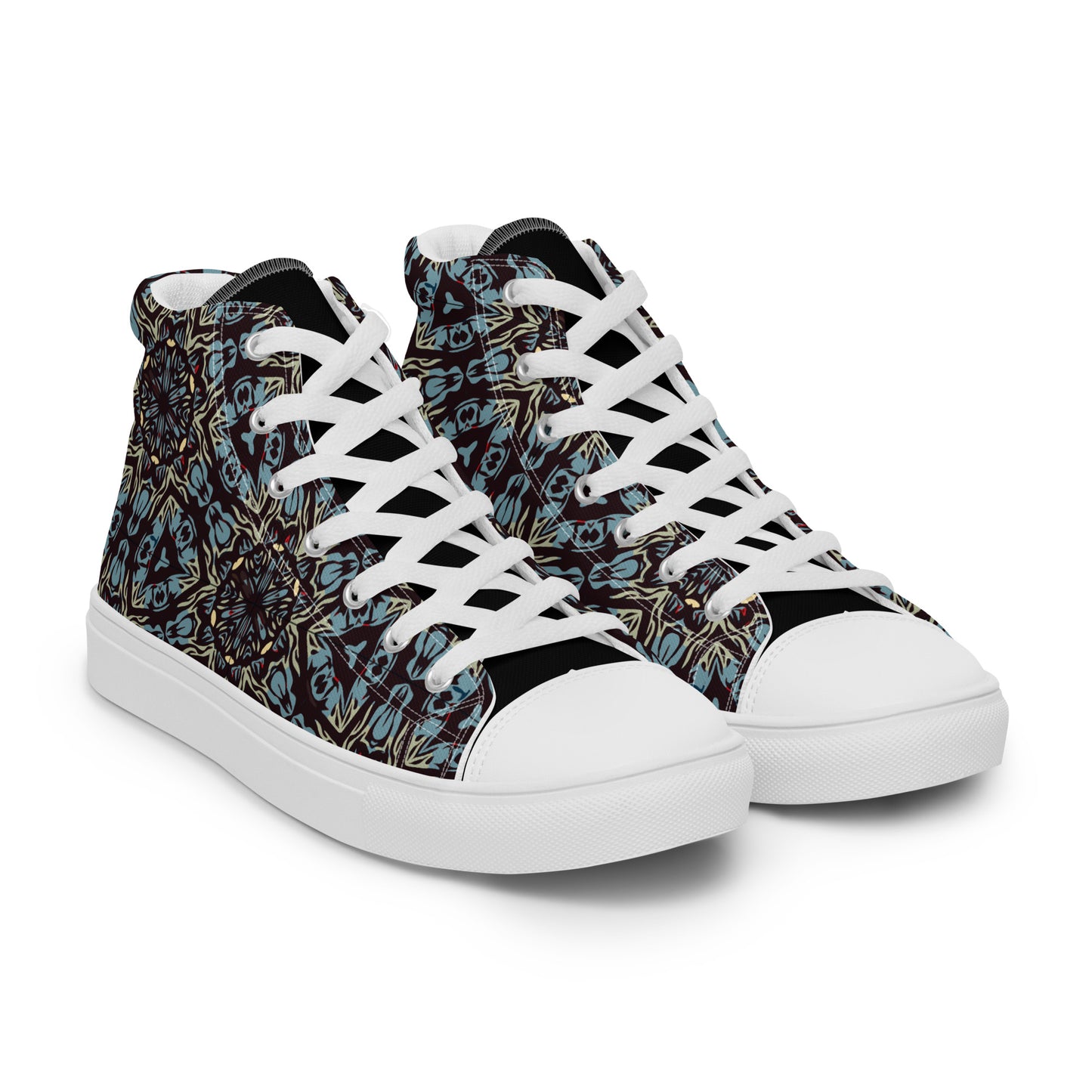 Men’s high top canvas shoes