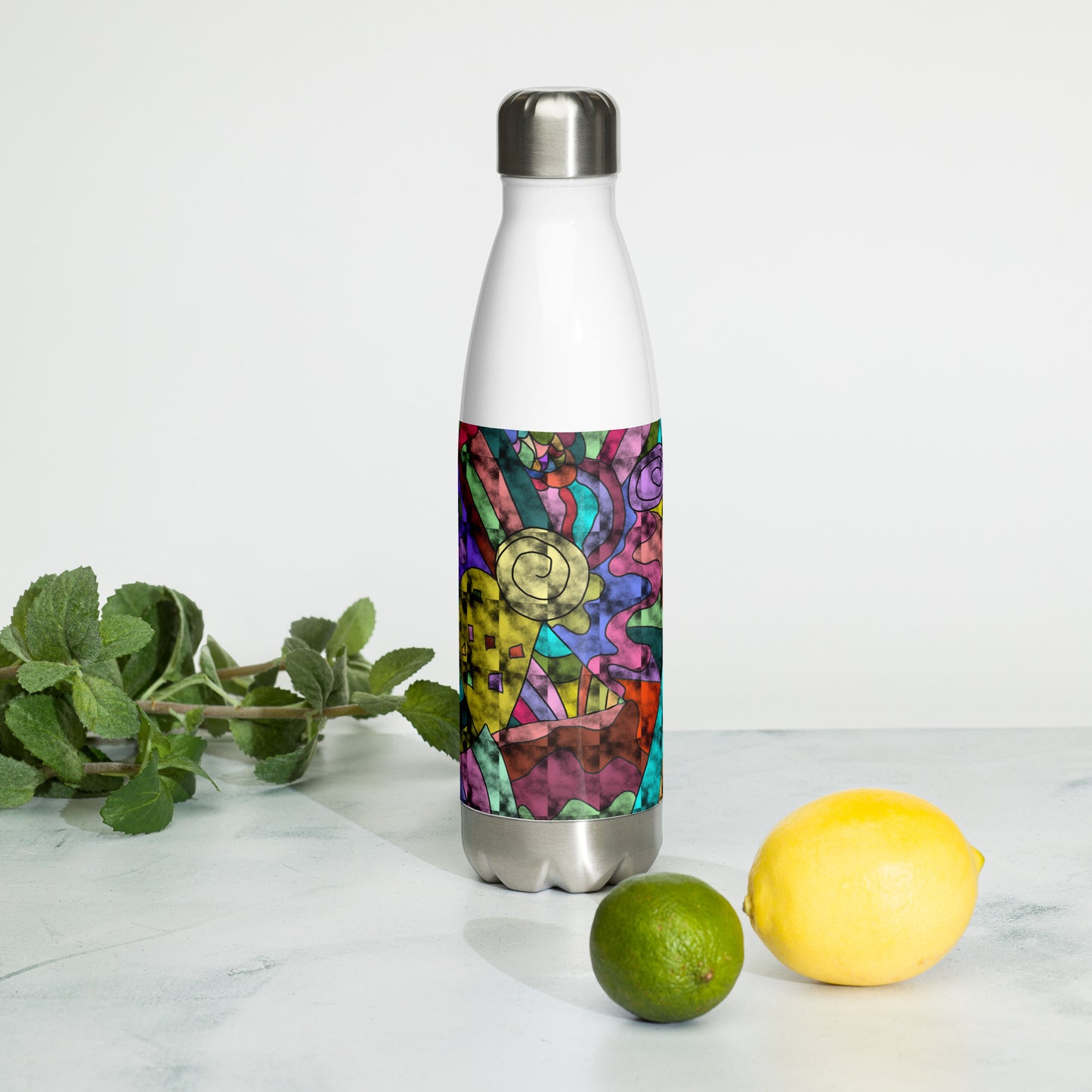 Stainless steel water bottle