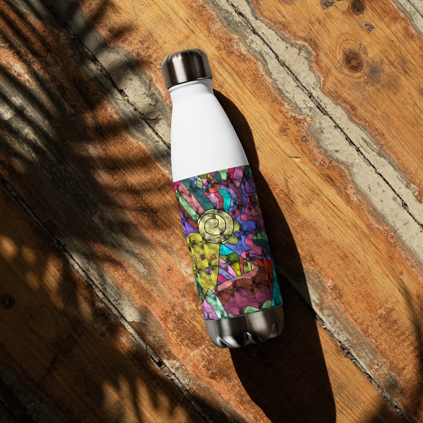 Stainless steel water bottle