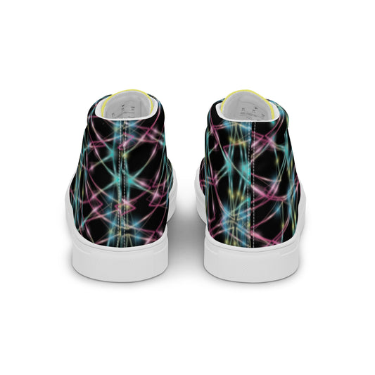 Women’s high top canvas shoes