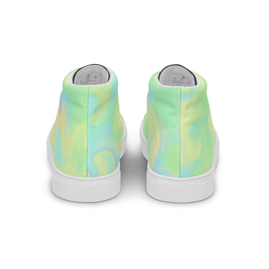 Women’s high top canvas shoes