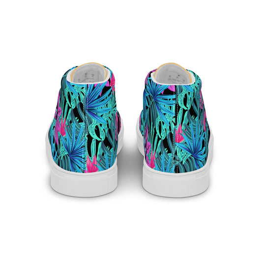 Women’s high top canvas shoes