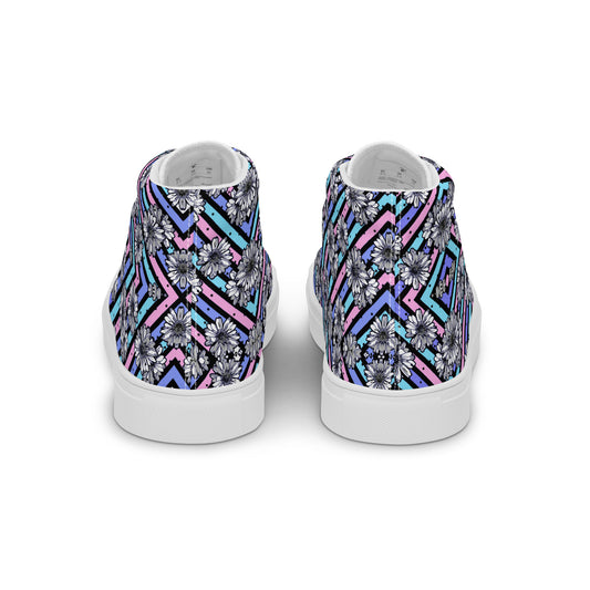 Women’s high top canvas shoes