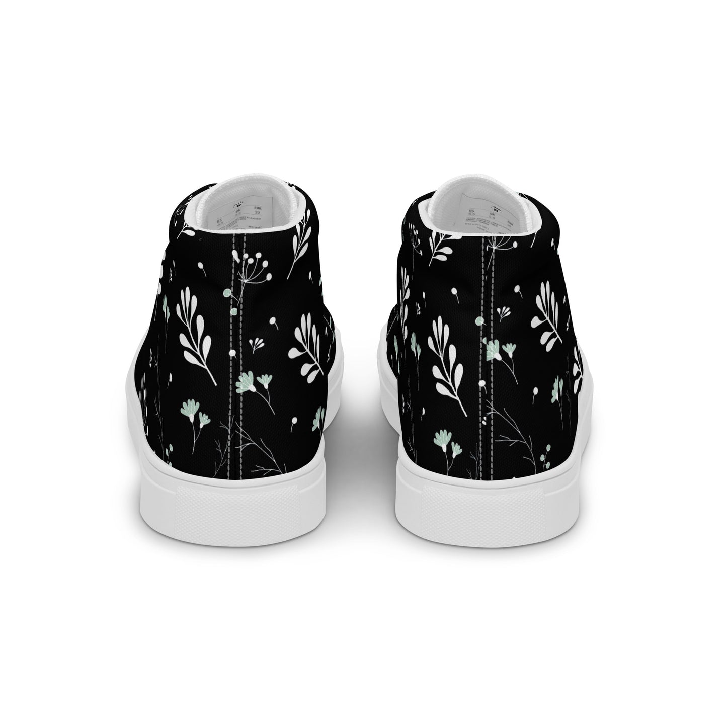 Women’s high top canvas shoes