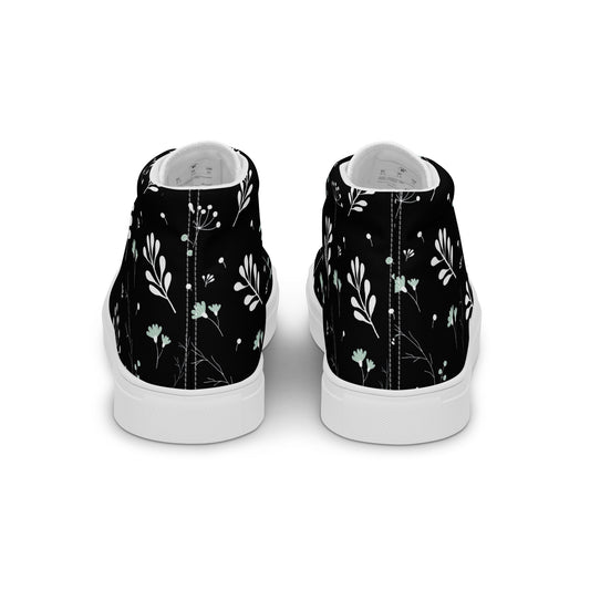 Women’s high top canvas shoes