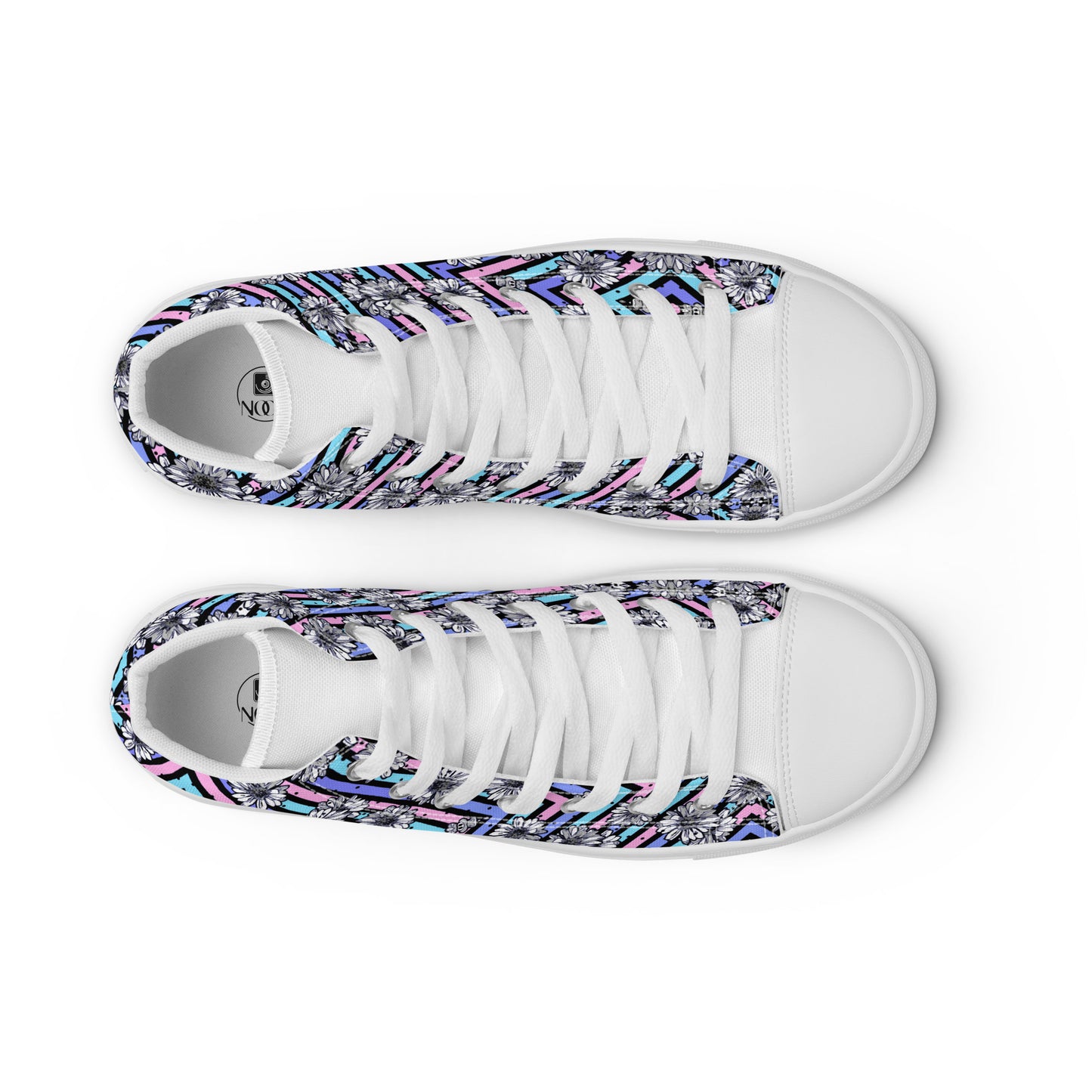 Women’s high top canvas shoes