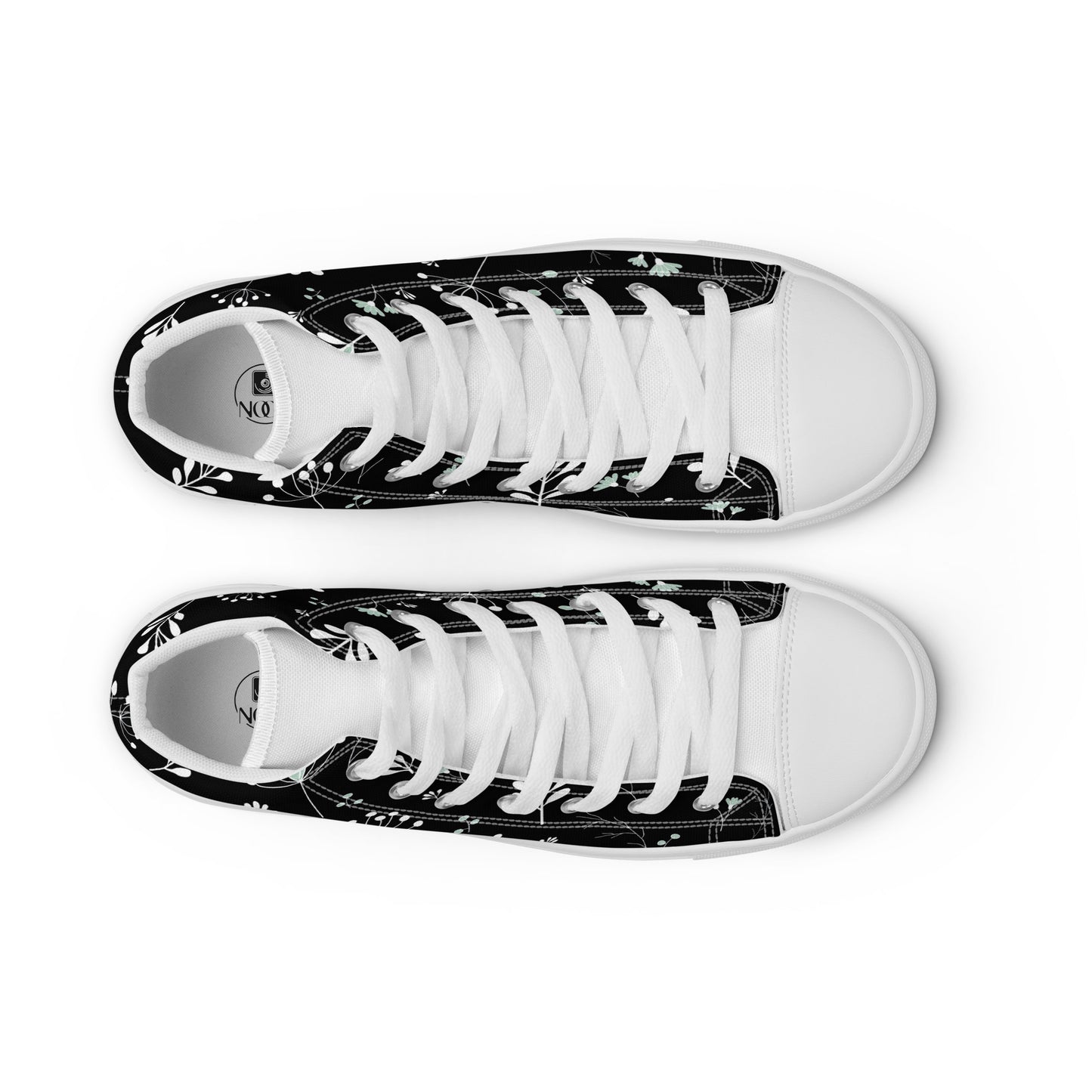 Women’s high top canvas shoes