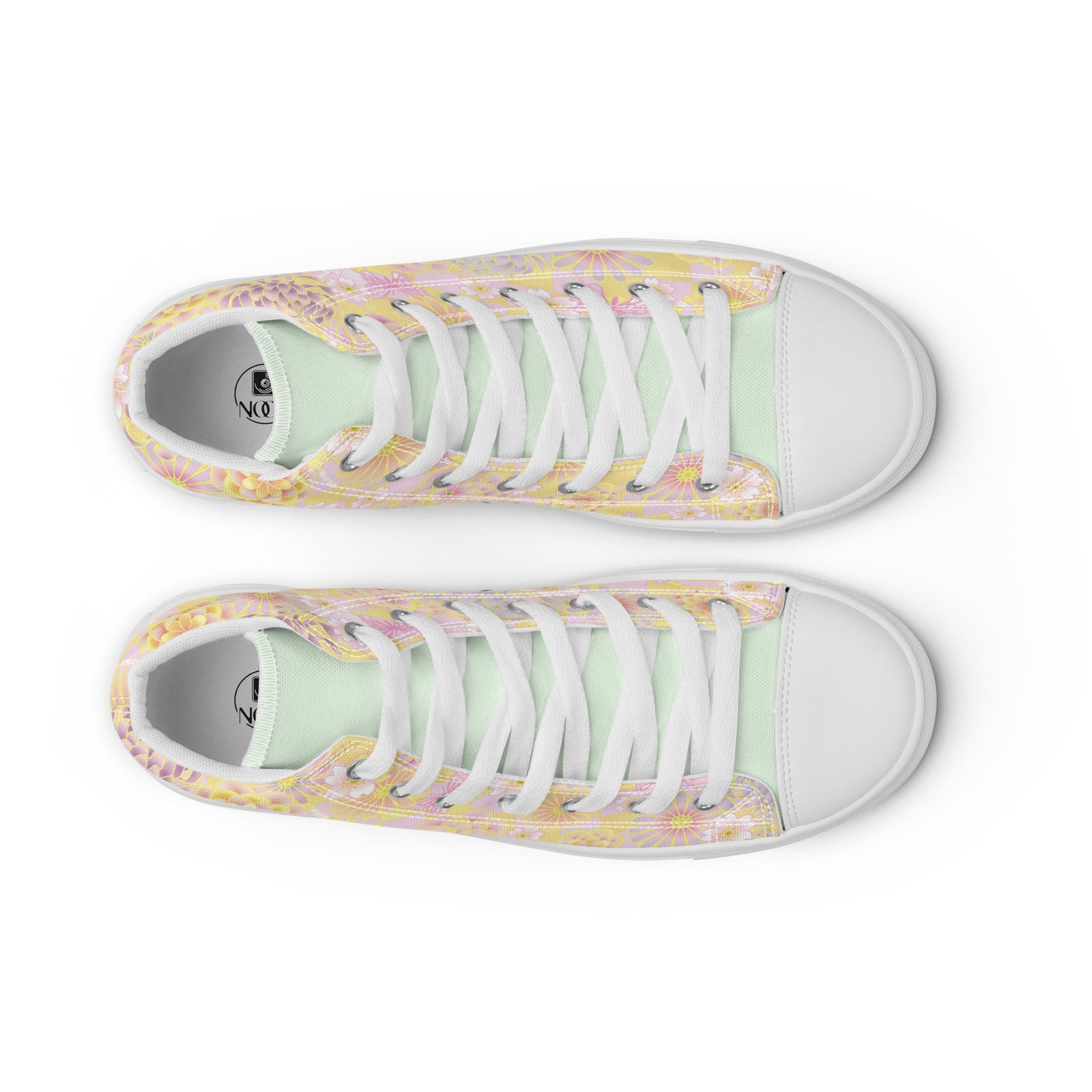 Women’s high top canvas shoes