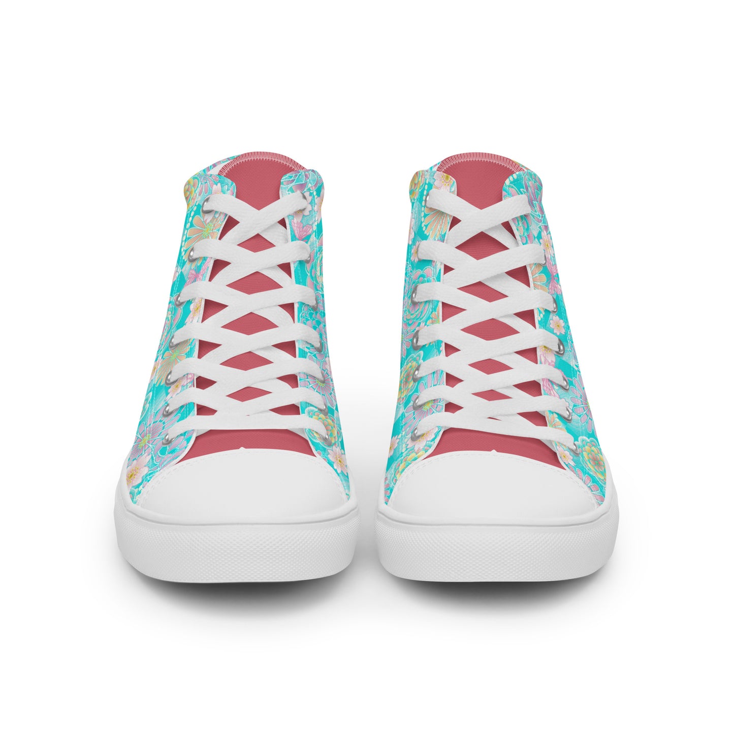Women’s high top canvas shoes