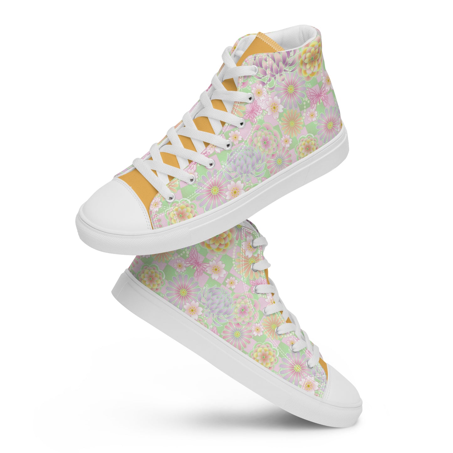 Women’s high top canvas shoes