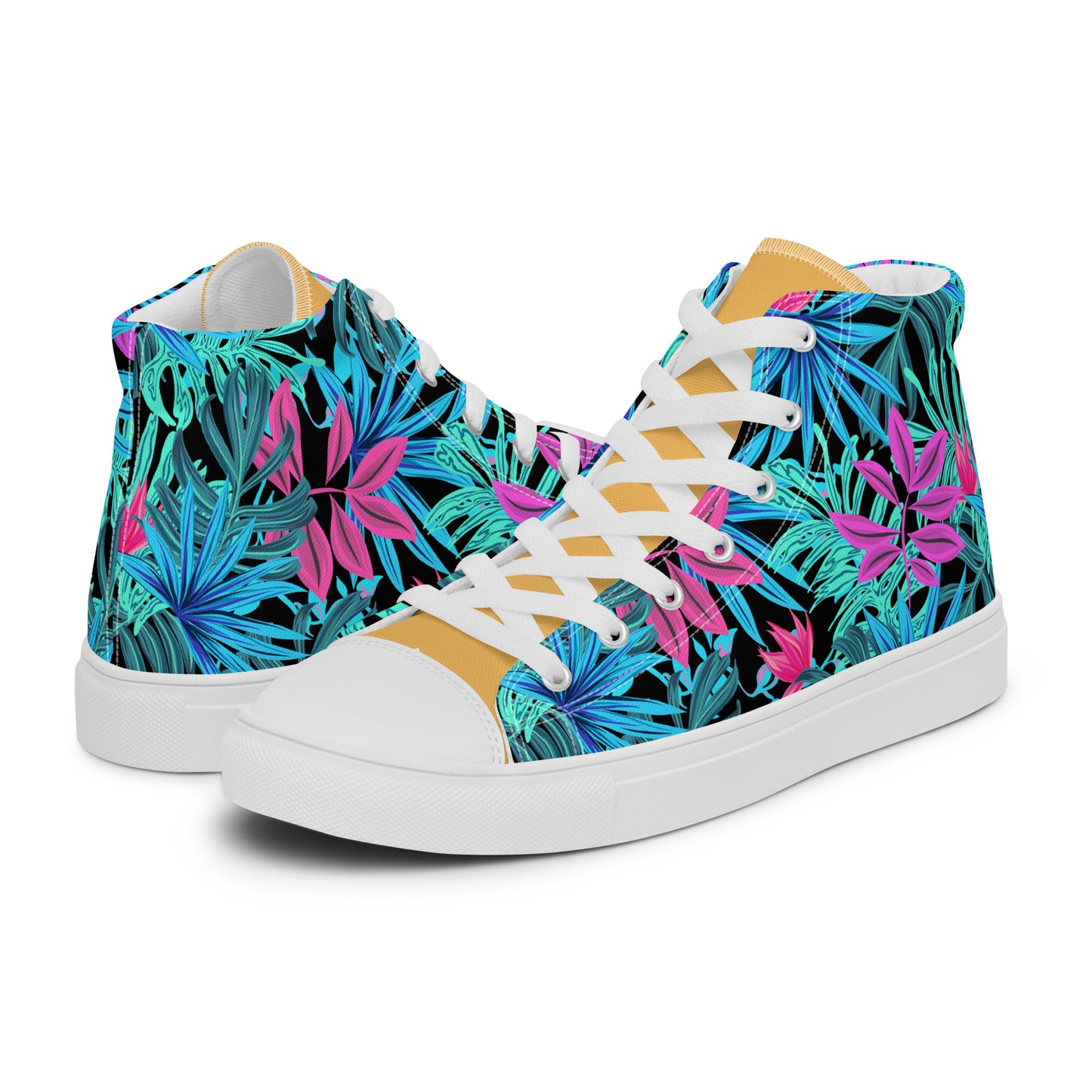 Women’s high top canvas shoes