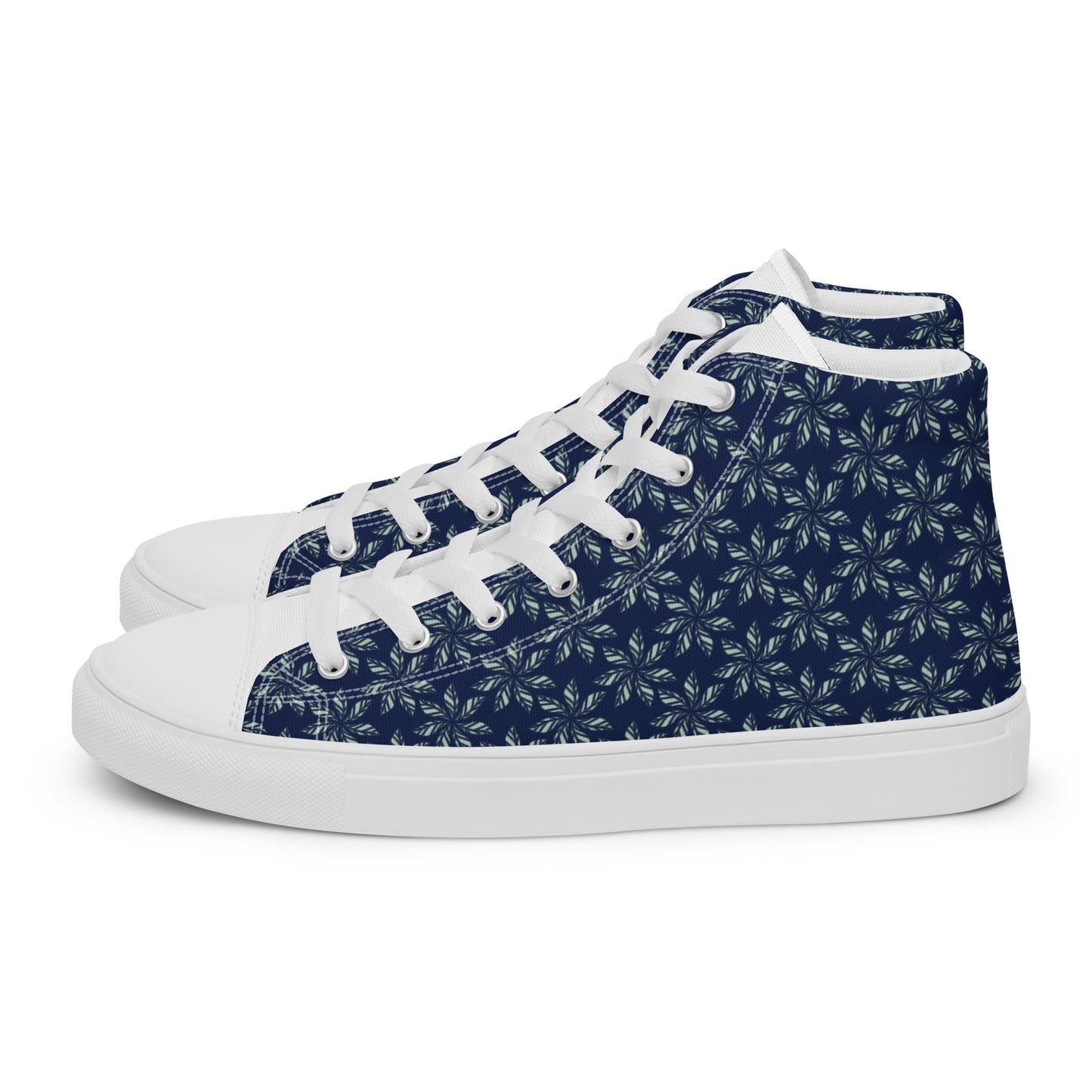 Women’s high top canvas shoes
