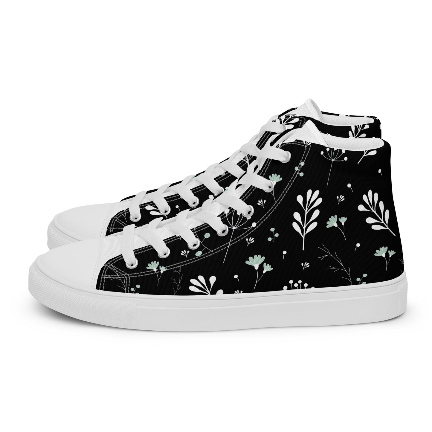 Women’s high top canvas shoes