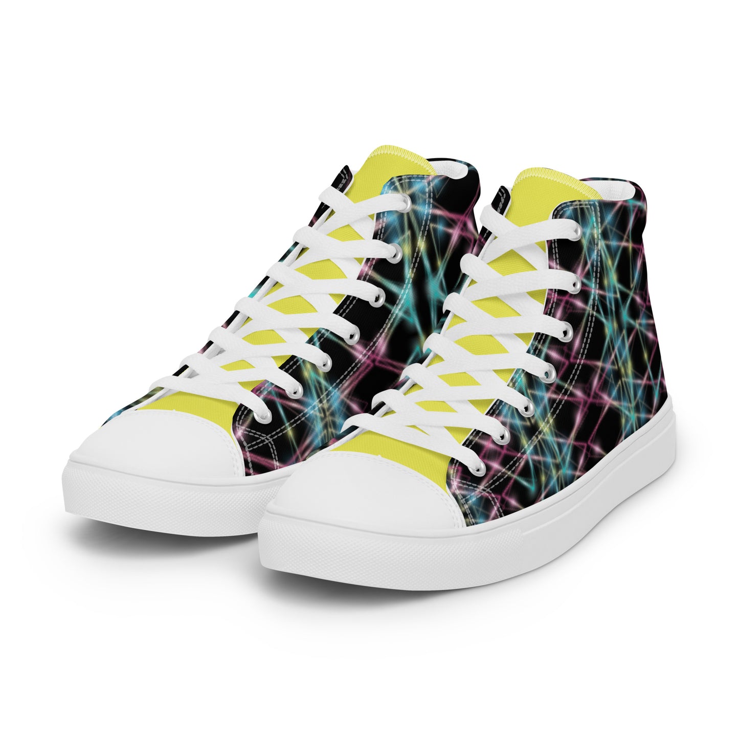 Women’s high top canvas shoes