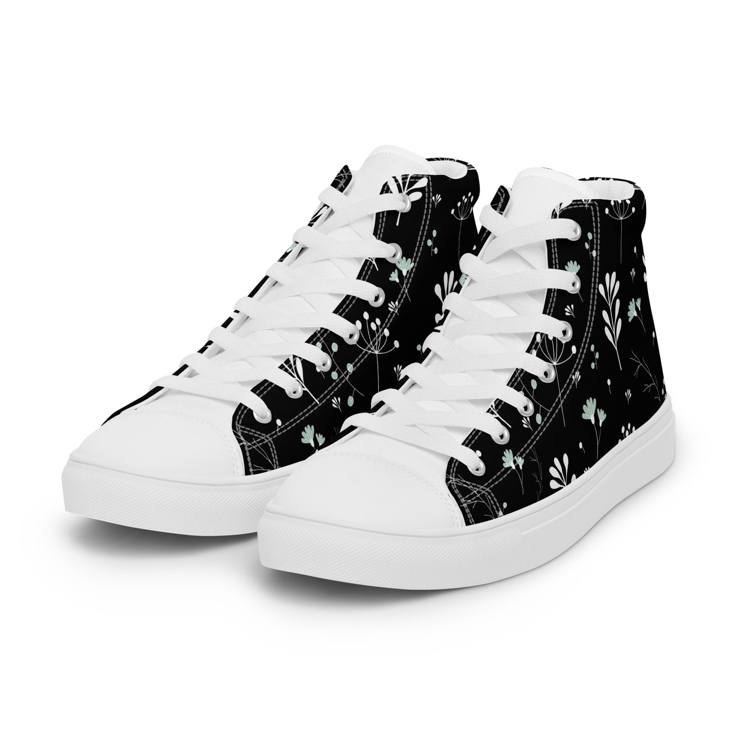 Women’s high top canvas shoes