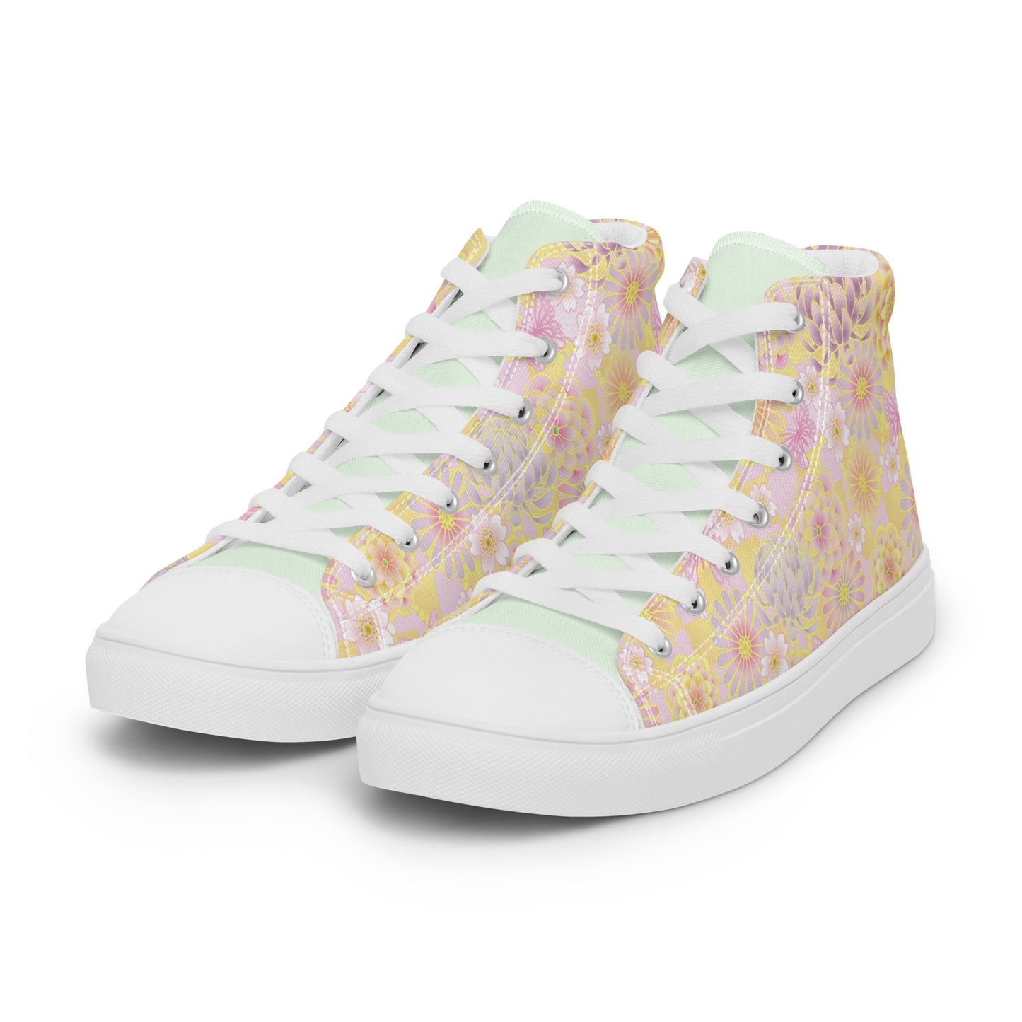 Women’s high top canvas shoes