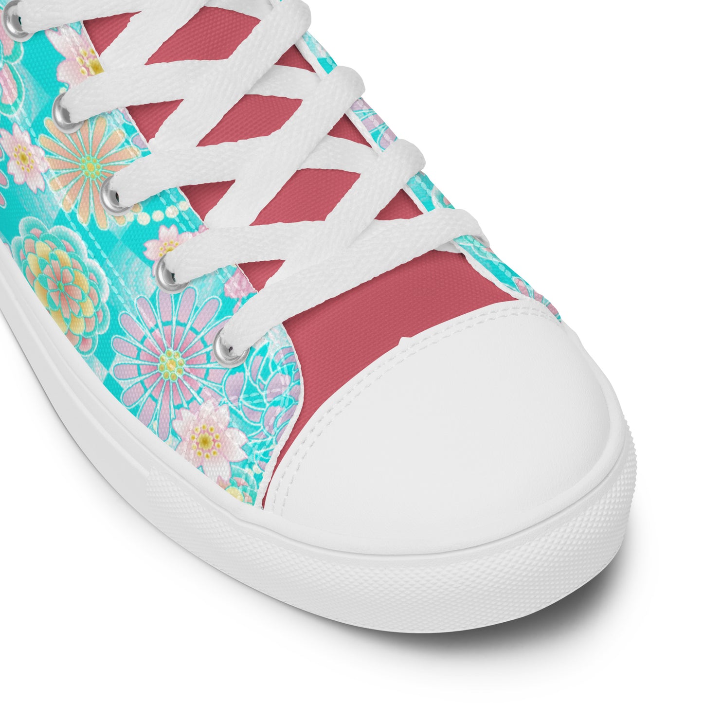 Women’s high top canvas shoes