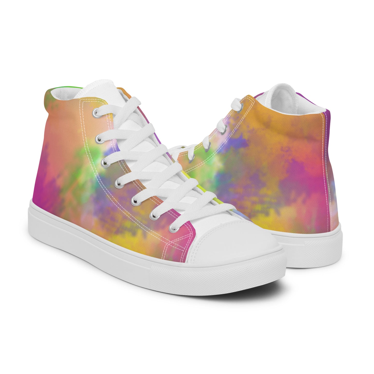 Women’s high top canvas shoes