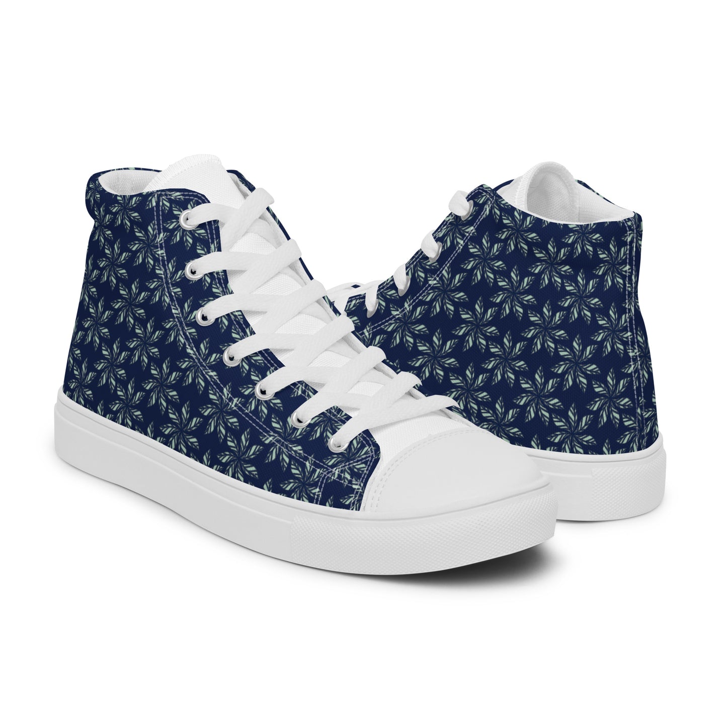Women’s high top canvas shoes