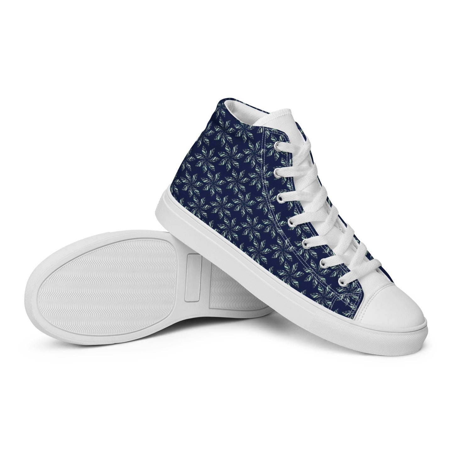 Women’s high top canvas shoes