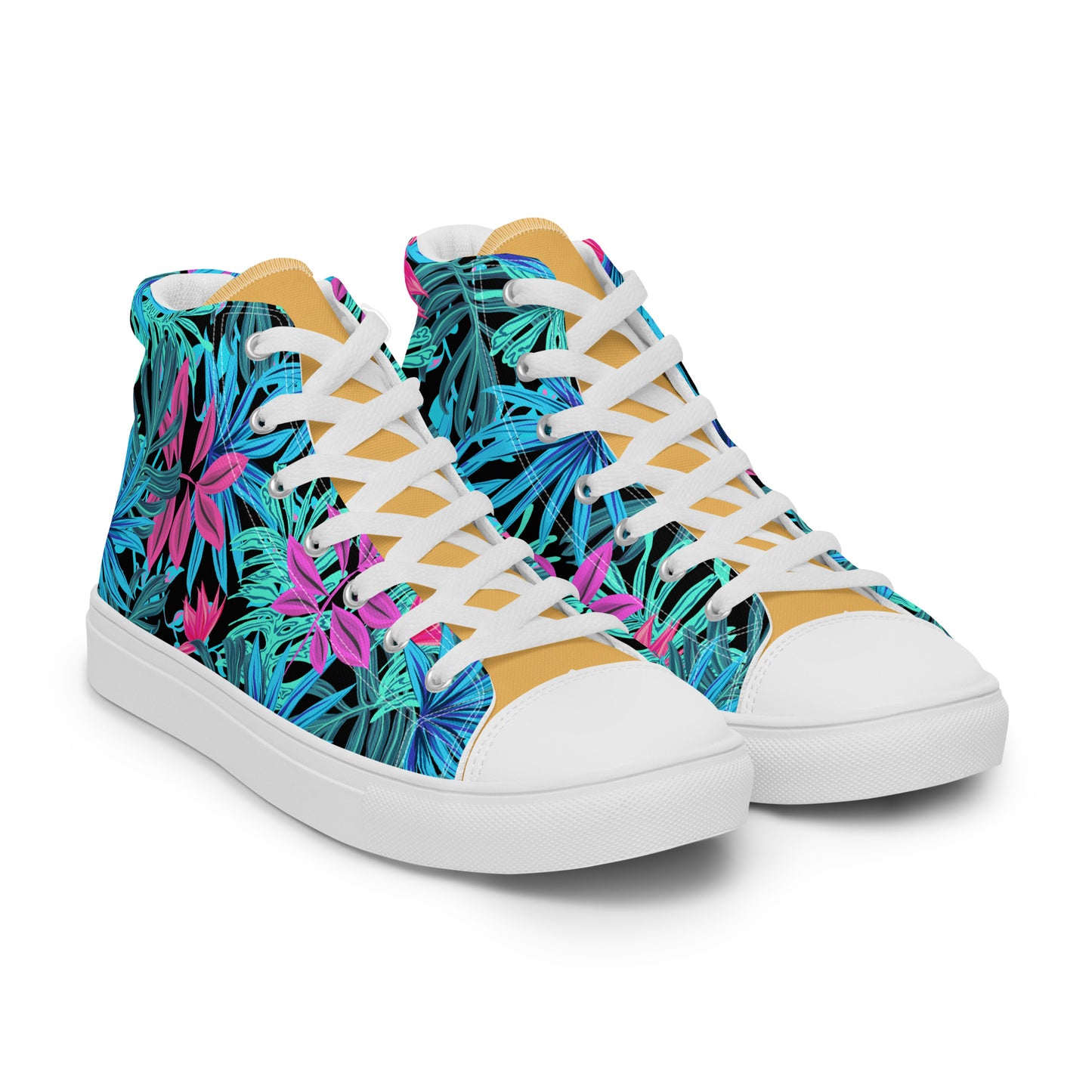 Women’s high top canvas shoes