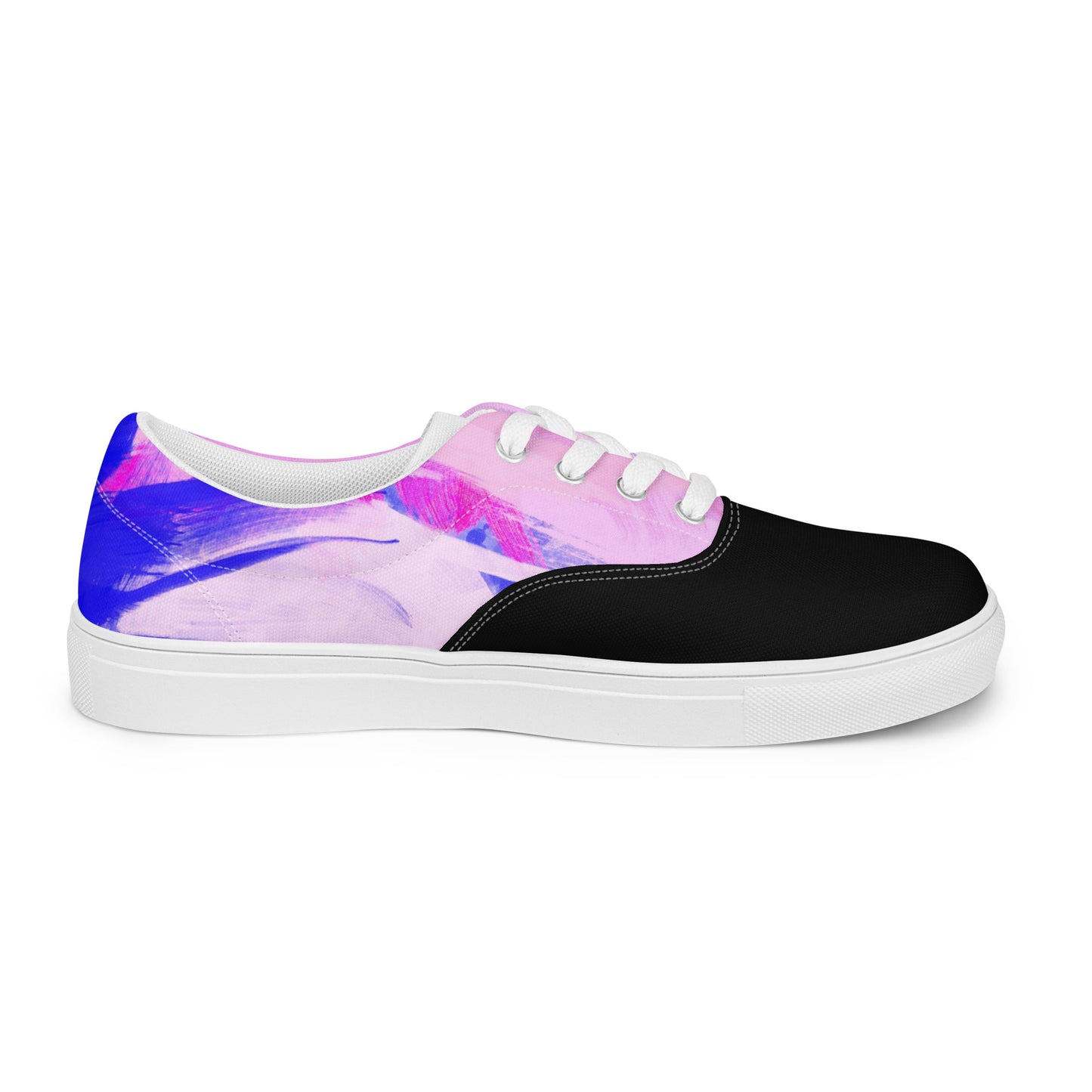 Women’s lace-up canvas shoes